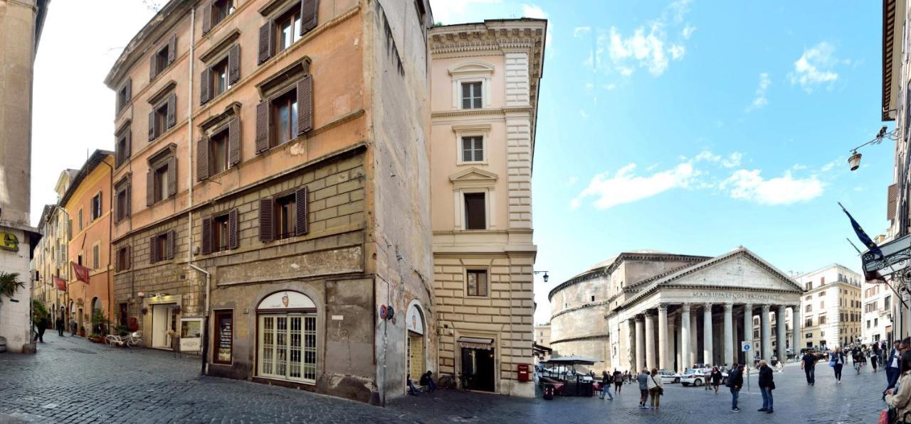 Hotel Pantheon Rom Exteriör bild